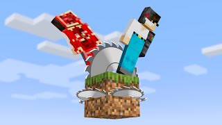 Minecraft But On 1 Death Block [upl. by Whipple13]