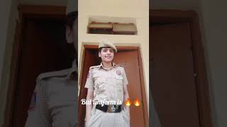 Uniform 🔥❤ DelhiPolice 2024 trending viral shorts dp motivation [upl. by Yhtimit841]