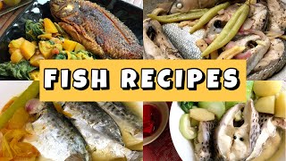 4 Easy Filipino Fish Recipes  Fish Recipes Compilation  Pepperhona’s Kitchen [upl. by Ky]