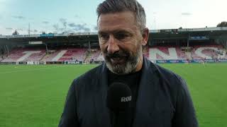 Tromso A  Postmatch Derek McInnes [upl. by Analise]