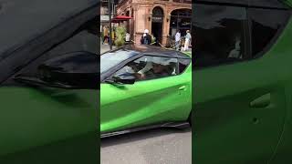 Ferrari 812 Competizione Acceleration in London [upl. by Nuahsyt]