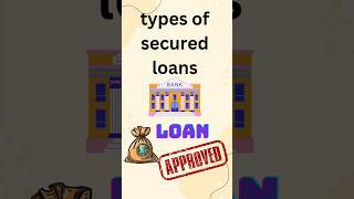 Types of loans  shortsvideo shortsfeed shortsviral shorts [upl. by Waxler]