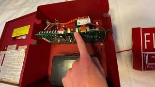 FireLite MP12 fire alarm control panel overviewdemo [upl. by Mireielle]