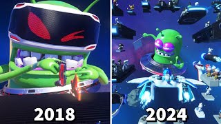 ASTRO BOT Alien Final Boss Fight Comparison  ASTRO BOT Rescue Mission VR 2018 vs 2024 [upl. by Sibell]