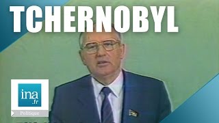 Tchernobyl  Le discours de Mikhaïl Gorbatchev  Archive INA [upl. by Iroak886]