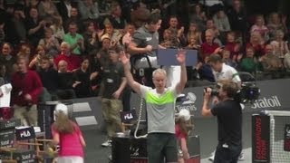 John McEnroe wins sixth Statoil Masters Tennis crown [upl. by Lertsek]