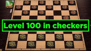 Advanced Checkers  How to Win Level 100 [upl. by Nilved]