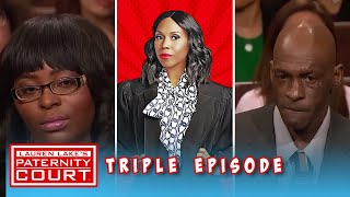 Her Ex Waited 25 Years To Claim He Is NOT The Father Triple Episode  Paternity Court [upl. by Ahsinej]