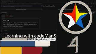 Learn HTML Forms by Building a Registration Form  Step 4 [upl. by Kumagai800]