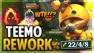 ¡TEEMO REWORK  FIESTA DE ONESHOTS UN NUEVO JUNGLA  League of Legends [upl. by Tiedeman]