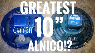 Which is the greatest current 10quot ALNICO guitar speaker [upl. by Hsur341]