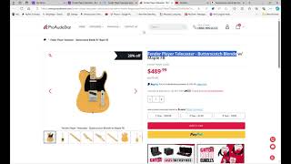 Fender Player Telecaster Smokin Deal [upl. by Disario439]