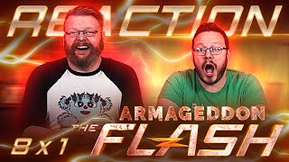 The Flash 8x1 REACTION quotArmageddon Part 1quot [upl. by Akirehs]