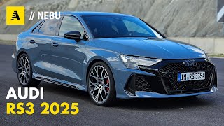 Nuova Audi RS3 2025  Va forte Tanto Da 66000 euro ENG audio [upl. by Mcgregor]