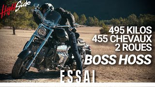 ESSAI  Boss Hoss  455 chevaux 495 kilos V8 [upl. by Jocelyne]