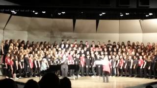 Riu Riu Chiu Spanish Carol 1556 arr Spevacek Winter Concert 2014 [upl. by Ten161]