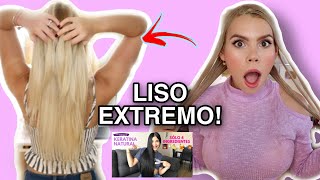 KERATINA CASERA ► CABELLO LISO Con Ingredientes NATURALES 😱 Maina [upl. by Nalod]