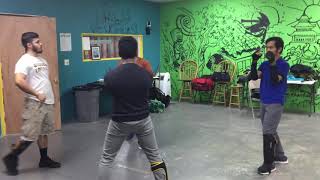 Wing Chun Houston  circle drills [upl. by Jenette312]