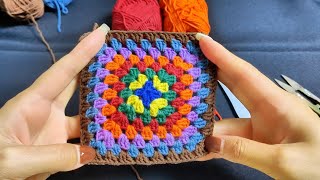 Crochet for beginners VERY EASY😍simple crochet projects for beginners Crochet video [upl. by Livia456]