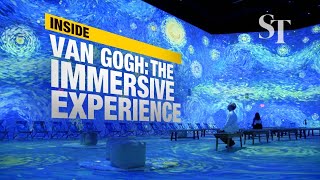 Van Gogh’s art comes to life at immersive digital exhibition at Resorts World Sentosa [upl. by Emirej]