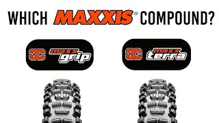 Maxxis Compound Comparison  Maxxgrip vs Maxxterra [upl. by Akoyin]