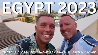 EGYPT HOLIDAY ANNOUNCEMENT  TUI BLUE  CORAL SEA SENSATORI  SHARM EL SHEIKH 2023 [upl. by Sinned]