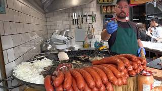 London Street Food Market at Camden Town Market [upl. by Giess]