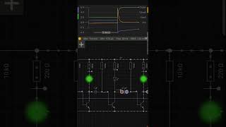 BC547 Led chaser project shorts [upl. by Alcott]