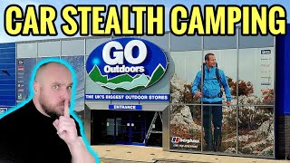 Stealth Camping at Go Outdoors [upl. by Ennail]