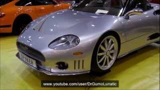 Spyker C8 Aileron Spyder  Essen Motor Show 2012 [upl. by Eenafets]