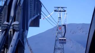 Piz Val Gronda Pendelbahn Ausfahrt [upl. by Attenej]