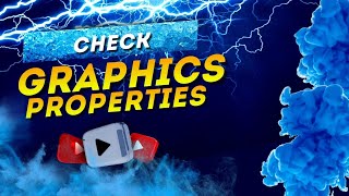 How to check your pc graphics propertiesWindowsVemrid Associations [upl. by Maleeny]