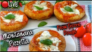 QUARANTINE 🔴Live Make Pizza MONTANARA With Me stayhome [upl. by Aveline]