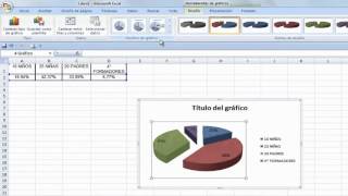 Word Excel indsætte data Table grafik figurer kolonne bar kage [upl. by Nomis189]