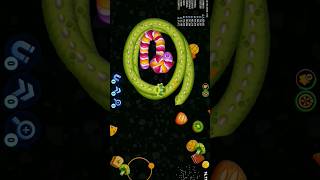 Wormszoneio ❤️ slither snake 🐍 Best Epic Gameplayshorts wormszone viralshort [upl. by Aramak]