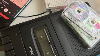 How to Record on Cassette in 2024 EASY amp Cheap Spotify Mixtape [upl. by Cerelia]