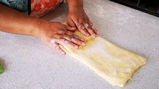 Rough Puff Pastry Step by step instructions [upl. by Ettinger602]