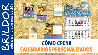 Cómo hacer CALENDARIOS PERSONALIZADOS FÁCILMENTE [upl. by Wagstaff130]