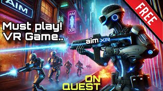 Played this Amazing VR Gun Game with friends Multiplayer Free VR Game [upl. by Guarino690]