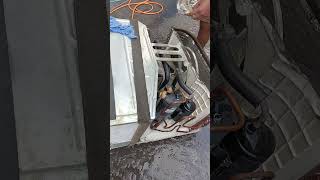 Aircon Cleaning 4929Trip ni Eve youtubeshorts airconditioner airconcleaning satisfying asmr [upl. by Richela811]