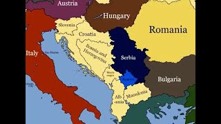 The History of the Balkans  Every Year [upl. by Aleedis]