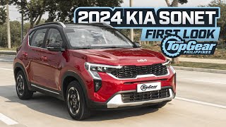 2024 Kia Sonet preview Stonic successor now in PH with P758k starting price  Top Gear Philippines [upl. by Jaqitsch]