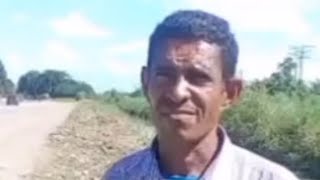 SABANETA EDO BARINA FUNCIONARIOS DEL REGIMEN CHAVISTA ATRACARON A HUMILDE AGRICULTOR [upl. by Suelo]