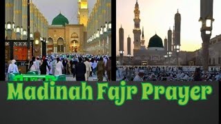 Masjid Nabawi Fajr Prayer Madinah Fajr Time [upl. by Ormiston]