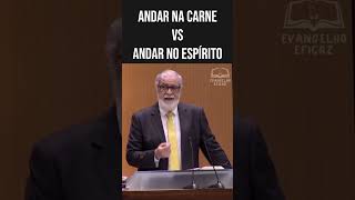 ANDAR NA CARNE vs ANDAR NO ESPÍRITO palavradedeus evangelho EspiritoSanto salvação Jesus Deus [upl. by Prisca695]