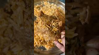 Biryani 🤤🍗 biryanilovers telugufoodvlogs biryani foodshorts chickenbiryani mehfilbiryani [upl. by Darius]