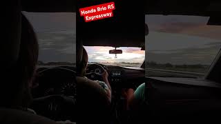 Honda Brio RS Expressway hondabrio hondacars brio briors shortsviral shorts2024 jdm shorts [upl. by Yeltnerb]