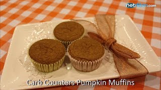 Carb Counters Easy Pumpkin Muffins [upl. by Norej]