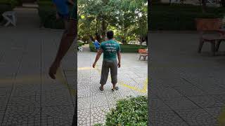 Elbow VS Elbow Master Shuttlecock Kicking Game is So Popular Now 3 shuttlecock shorts short [upl. by Morton]