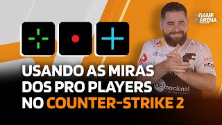 Veja os códigos de mira do CS2 de FalleN KSCERATO s1mple e mais [upl. by Dougall]